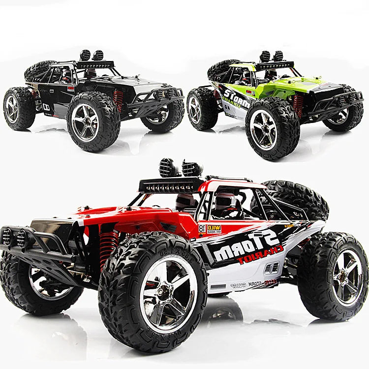 HKM-724563 High-Speed 1:12 4WD Off-Road Remote Control Car with Hydraulic Suspension and 30KM/H Speed