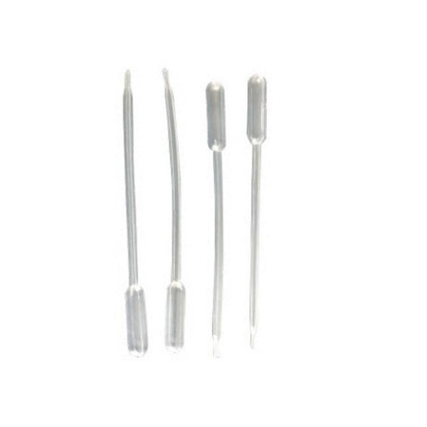 HKM-724627 3ML Plastic Graduated Dropper Straws for Cosmetic Dispensing - Pack of 10