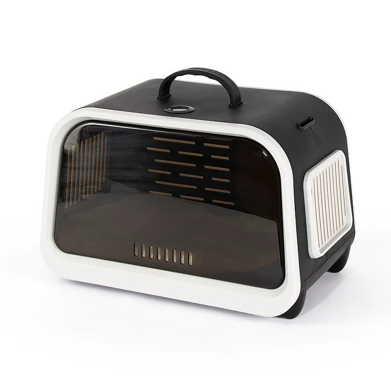 HKM-7246397 Portable Hard Shell Cat Carrier Pet Box – Durable PP Material for Safe Travel