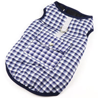 HKM-7247165 Padded Cotton Vest for Medium and Large Dogs - Casual Windbreaker with Adjustable Fit