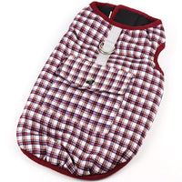 HKM-7247165 Padded Cotton Vest for Medium and Large Dogs - Casual Windbreaker with Adjustable Fit