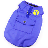 HKM-7247165 Padded Cotton Vest for Medium and Large Dogs - Casual Windbreaker with Adjustable Fit