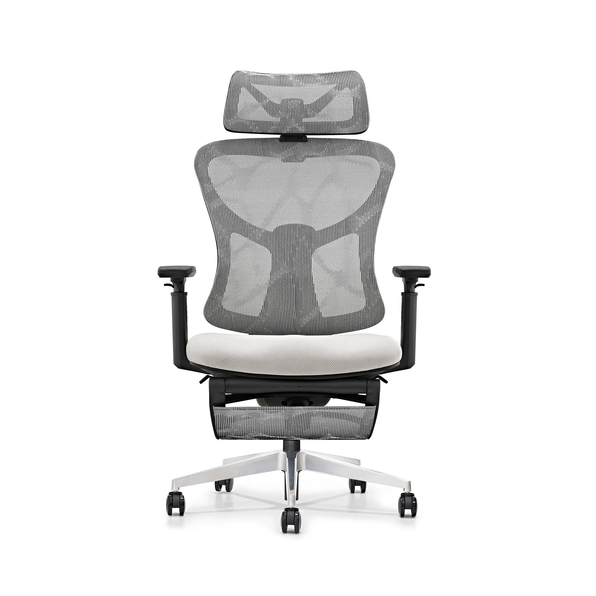 HKM-724755 Ergonomic Full Mesh High Back Swivel Executive Office Chair with Advanced Comfort Features