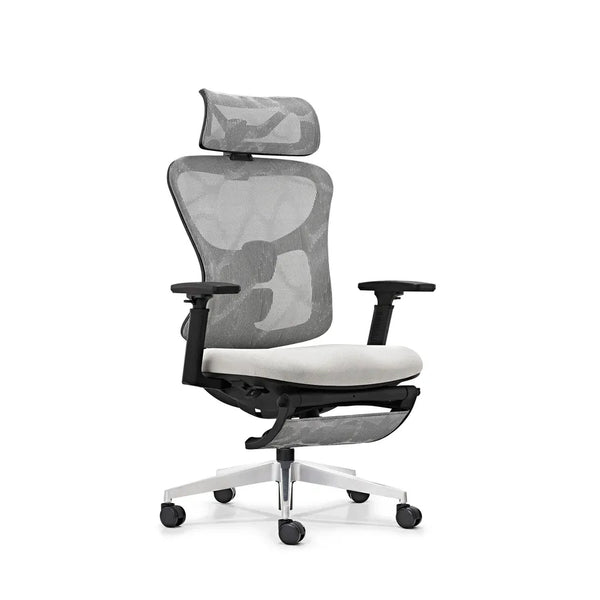 HKM-724755 Ergonomic Full Mesh High Back Swivel Executive Office Chair with Advanced Comfort Features