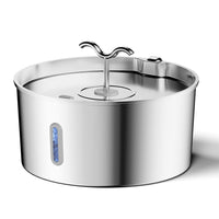 HKM-7248573 7L Stainless Steel Automatic Pet Water Dispenser with Heating Feature for Dogs and Cats