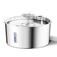 HKM-7248573 7L Stainless Steel Automatic Pet Water Dispenser with Heating Feature for Dogs and Cats