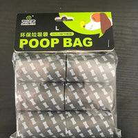 HKM-7248957 Foldable Dog Pooper Scooper Bags - 6 Pack for Convenient Pet Waste Disposal