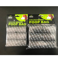 HKM-7248957 Foldable Dog Pooper Scooper Bags - 6 Pack for Convenient Pet Waste Disposal
