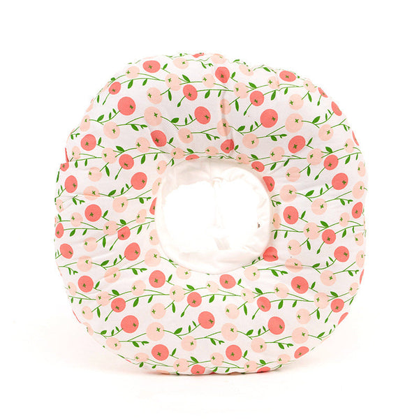 HKM-7250109 Soft Adjustable Elizabethan Headgear Collar for Pets, Comfortable Ring for Surgery and Recovery Use