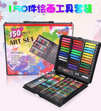 HKM-725267 Children's Watercolor Pen Set - 150 Washable Stationery Tools for Creative Drawing