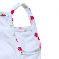 HKM-7253053 Cherry Blossom Cotton Dog Suspender Skirt for Pets