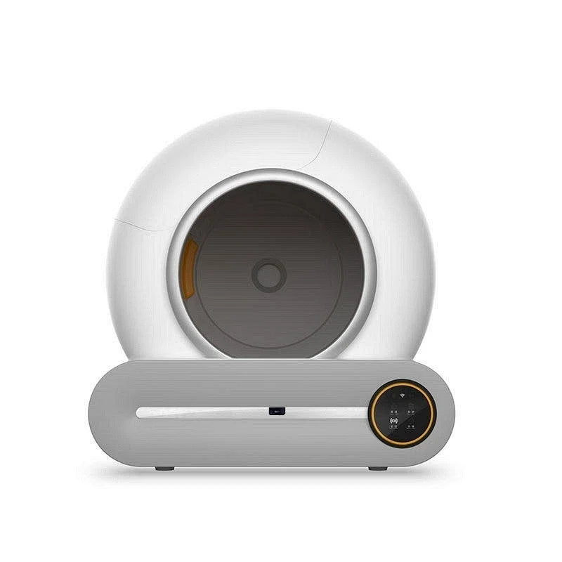 HKM-725587 Smart Automatic Self-Cleaning Cat Litter Box with Odor Control and APP Features, Model BLW02-P