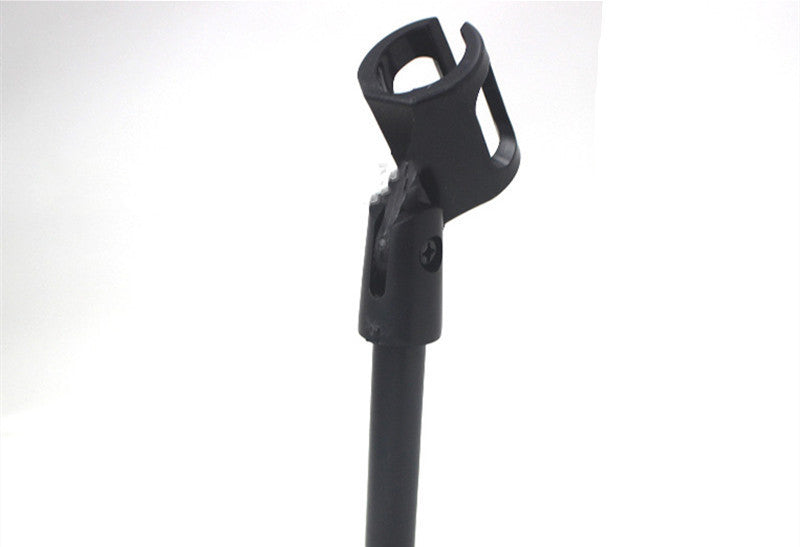 HKM-725651 Desktop Microphone Stand with Metal Base and Plastic Clip for Conference Use