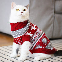 HKM-7256637 Cozy Thickened Winter Sweater for Dogs and Cats, Anti-Hair Falling, Available in Five Sizes