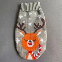 HKM-7256637 Cozy Thickened Winter Sweater for Dogs and Cats, Anti-Hair Falling, Available in Five Sizes