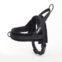 HKM-7257533 Adjustable Fleece Pet Vest with Reflective Chest Harness and Durable Leash
