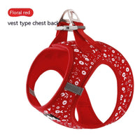 HKM-7258045 Breathable Lightweight Dog Vest Strap with Traction Rope in Various Colors