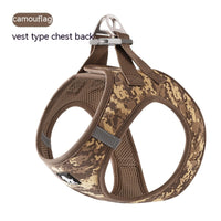 HKM-7258045 Breathable Lightweight Dog Vest Strap with Traction Rope in Various Colors