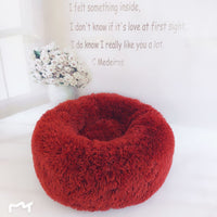 HKM-7258301 Removable and Washable Round Long Hair Pet Nest in Various Colors and Sizes