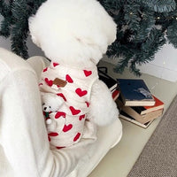 HKM-7258813 Cozy Love Bear Vest for Pets - Padded Jacket for Autumn and Winter, Available in XS-XL
