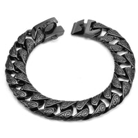 HKM-7260221 Durable Stainless Steel Pitbull Bulldog Collar with Strong Clasp - Multiple Sizes Available