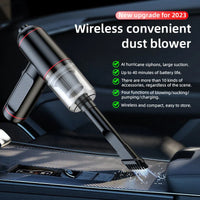 HKM-726035 Portable Cordless Handheld Car Vacuum Cleaner with Rechargeable Battery for Efficient Auto Cleaning