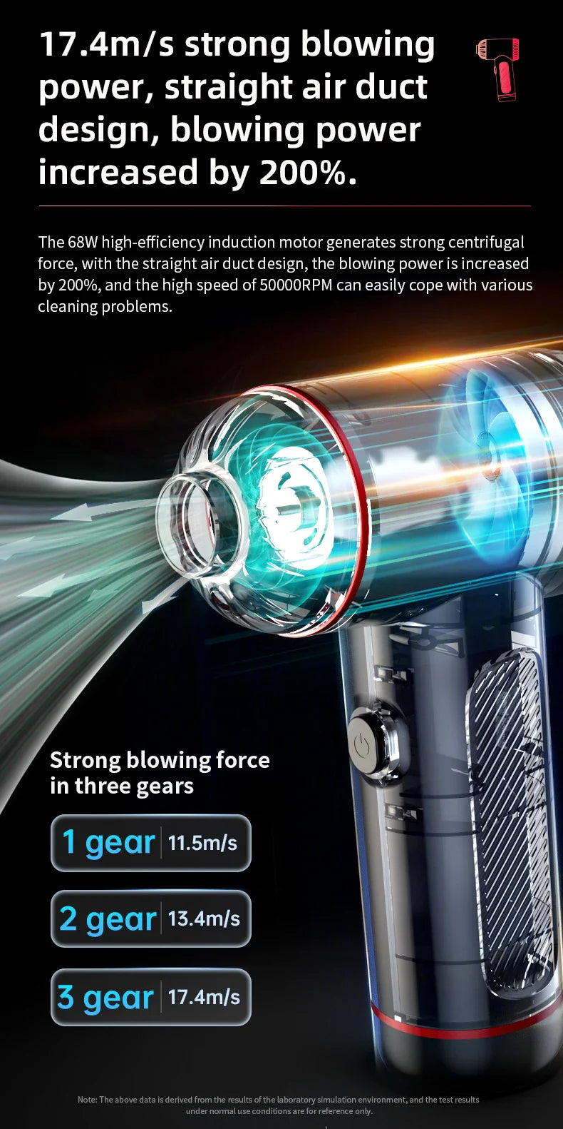 HKM-726035 Portable Cordless Handheld Car Vacuum Cleaner with Rechargeable Battery for Efficient Auto Cleaning