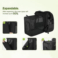 HKM-7260477 Expandable Cat Backpack and Diaper Bag in Various Colors