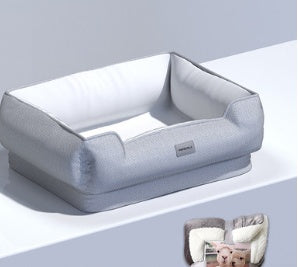 HKM-7262269 Latex Pet Kennel with Optional Ice Pad and Blankets in Multiple Sizes