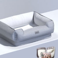 HKM-7262269 Latex Pet Kennel with Optional Ice Pad and Blankets in Multiple Sizes