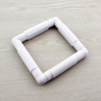 HKM-726291 Handheld Square Embroidery Plastic Frame Hoop for Cross Stitch - Multiple Sizes Available
