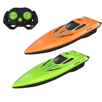 HKM-726291 Remote Control Mini Yacht Speed Boat - 4 Channel Electric Toy for Kids Ages 2 and Up