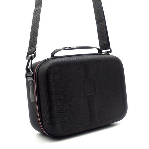HKM-726355 Large EVA Storage Bag for Game Console Accessories - Black, Ideal for Organizing Controllers and Cables