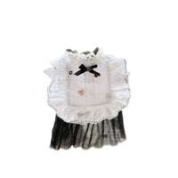 HKM-7263677 White Yarn Gauze Skirt Dress for Dogs - XS to XL Sizes Available