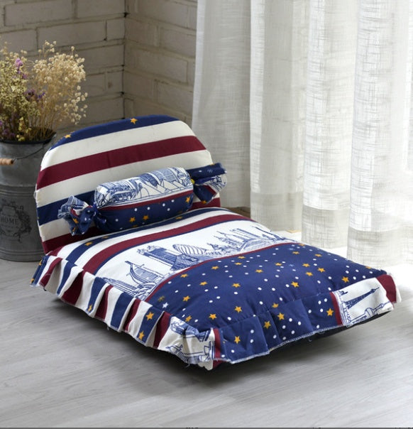 HKM-7264061 Detachable Pet Nest Bed for Small Dogs and Cats - Winter Supplies, 55*40cm, 60*50cm, 80*60cm