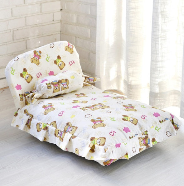HKM-7264061 Detachable Pet Nest Bed for Small Dogs and Cats - Winter Supplies, 55*40cm, 60*50cm, 80*60cm