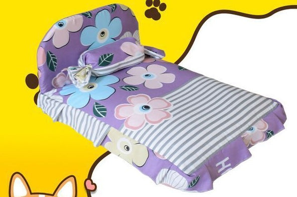 HKM-7264061 Detachable Pet Nest Bed for Small Dogs and Cats - Winter Supplies, 55*40cm, 60*50cm, 80*60cm