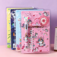 HKM-726419 Correction Tape and Multi-Colour Ballpoint Pen Set for School Supplies