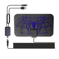 HKM-726483 1500 Miles 4K Amplified DVB-T2 TV Antenna with 3-Meter Cable for ISDB-T Broadcasting