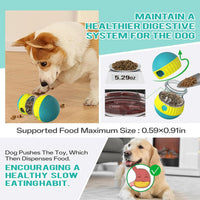 HKM-7265469 Interactive Slow Feeder Puzzle Toy for Dogs - Adjustable Treat Dispenser for Mind and Body Stimulation