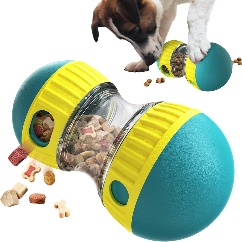 HKM-7265469 Interactive Slow Feeder Puzzle Toy for Dogs - Adjustable Treat Dispenser for Mind and Body Stimulation