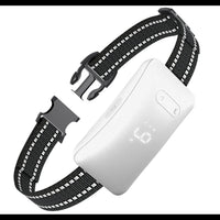 HKM-7265981 Smart Pet Bark Stopper Training Collar for Dogs - Plastic Design Available in Black and White