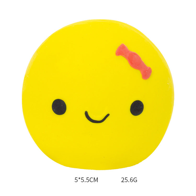 HKM-7266237 Cute Egg-Shaped Latex Toy for Small to Medium Dogs, Fun Sound Feature