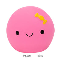 HKM-7266237 Cute Egg-Shaped Latex Toy for Small to Medium Dogs, Fun Sound Feature