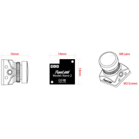 HKM-726675 Swift Nano2 2.1mm 700TVL FPV Camera for Racing Drones