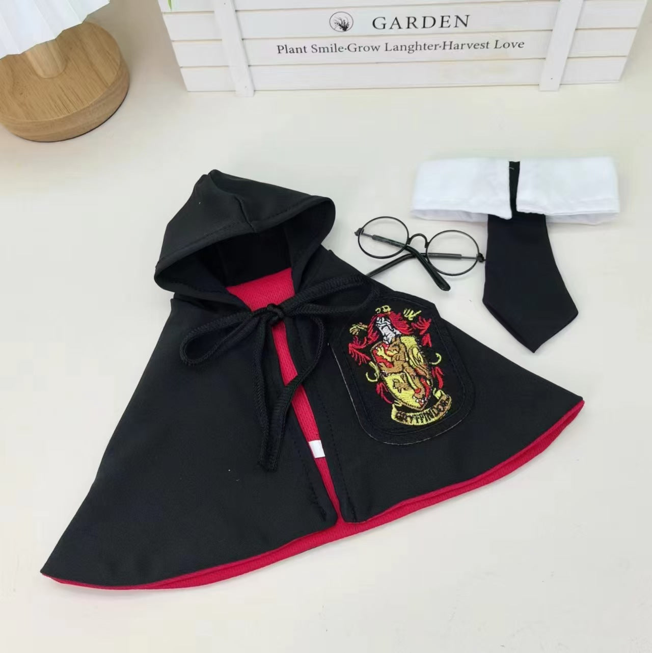 HKM-7268541 Magical Pet Cloak and Accessories Set for Cats and Dogs in Various Colors