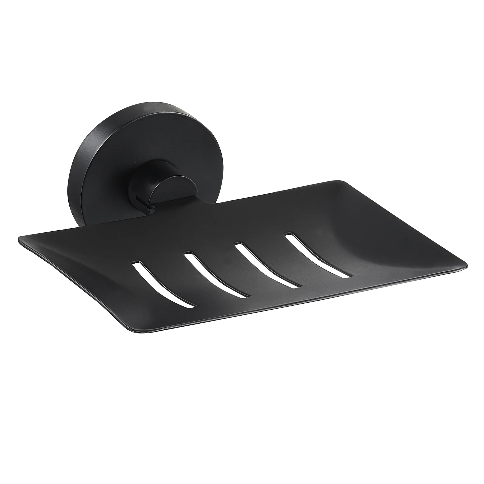 HKM-726867 Matte Black Stainless Steel 304 Bathroom Accessory Set with Towel Rack and Toilet Paper Holder