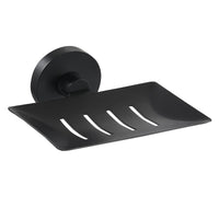 HKM-726867 Matte Black Stainless Steel 304 Bathroom Accessory Set with Towel Rack and Toilet Paper Holder