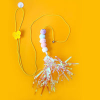 HKM-7271229 Interactive Hanging Cat Toy with Adjustable Elastic Rope for Indoor Cats, Durable and Safe Plush Design