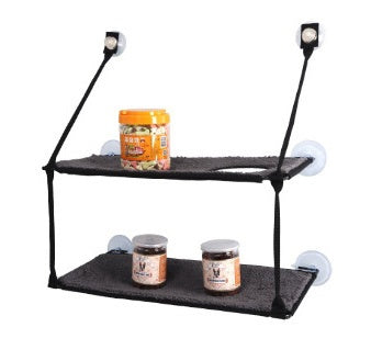 HKM-7271357 Removable and Washable Cat Hammock with Super Suction Cups for Window Sills